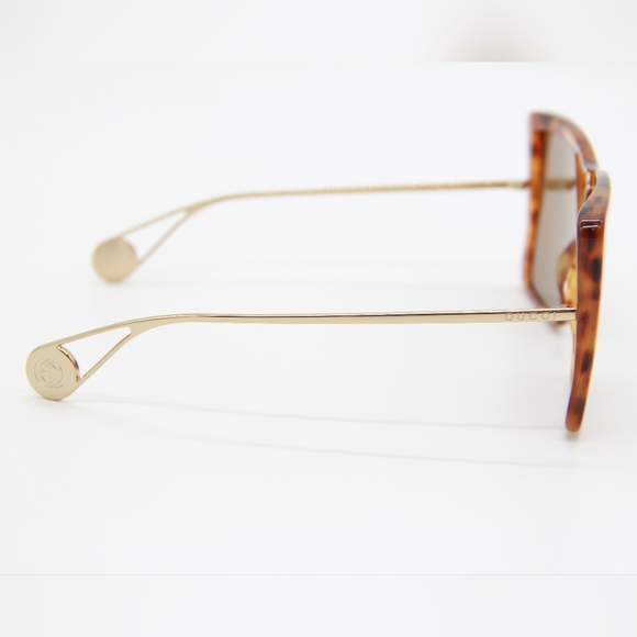 NEW GUCCI GG0434S 003 UNISEX SUNGLASSES GUCCI NEW COLLECTION EYEWEAR GUCCI - Picture 9 of 14